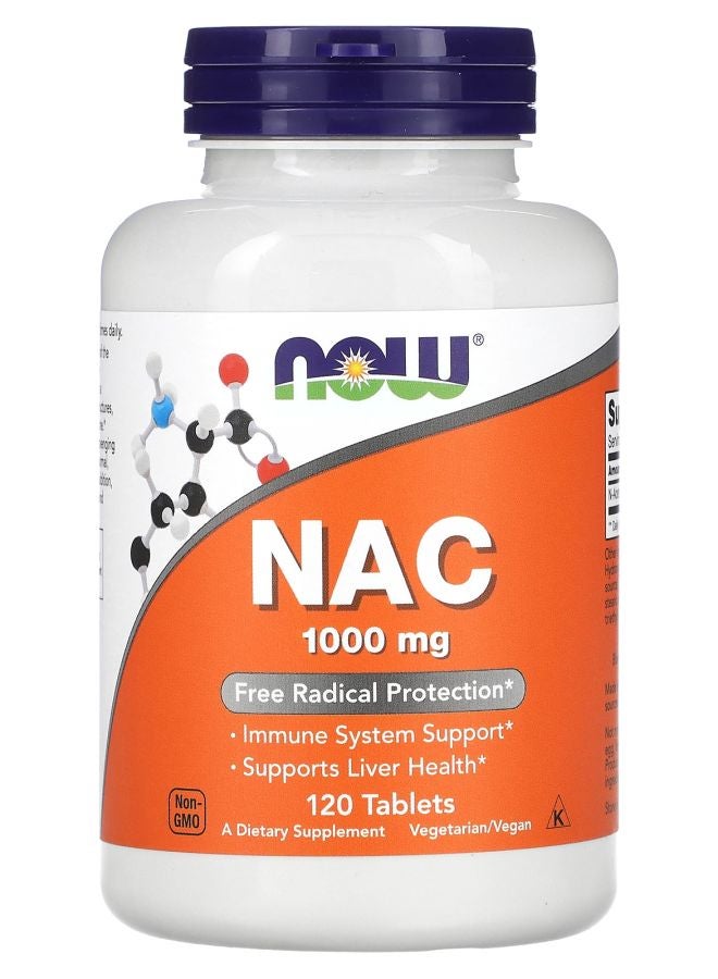 now NAC 1000 mg 120 Tablets
