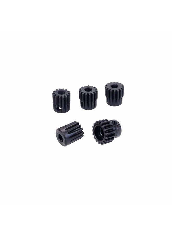Globact RC Pinion Gear 5mm 32p Pinion 13T 14T 15T 16T 17T Hardened Metal Pinion Motor Gear Set for RC Buggy Car Monster Truck(Compatible with 0.8 Metric Pitch) - Image 4