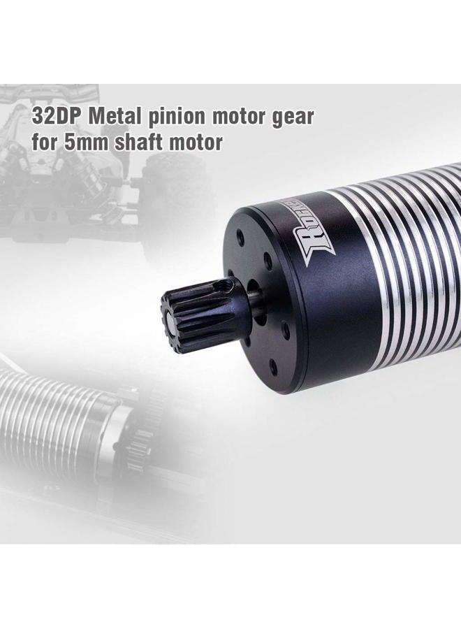 Globact RC Pinion Gear 5mm 32p Pinion 13T 14T 15T 16T 17T Hardened Metal Pinion Motor Gear Set for RC Buggy Car Monster Truck(Compatible with 0.8 Metric Pitch) - Image 3