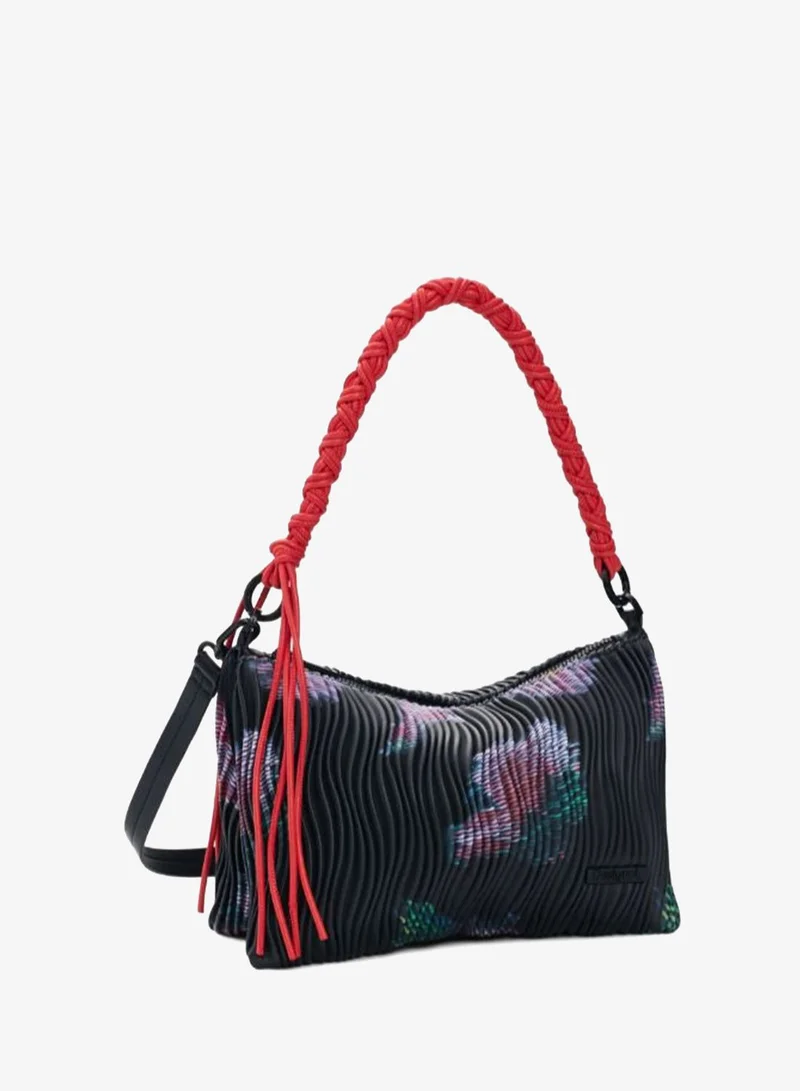 DESIGUAL Black Medium Textured Bag for Women | Best Price UAE