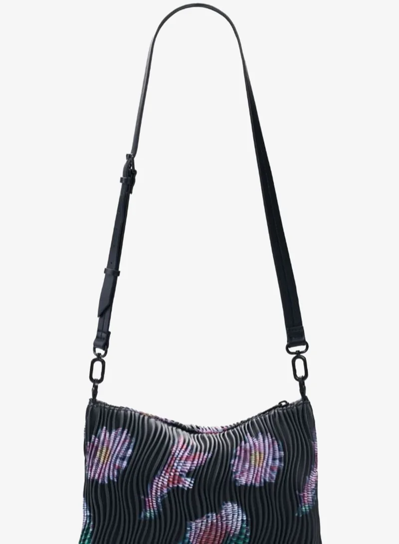 DESIGUAL Black Medium Textured Bag for Women | Best Price UAE