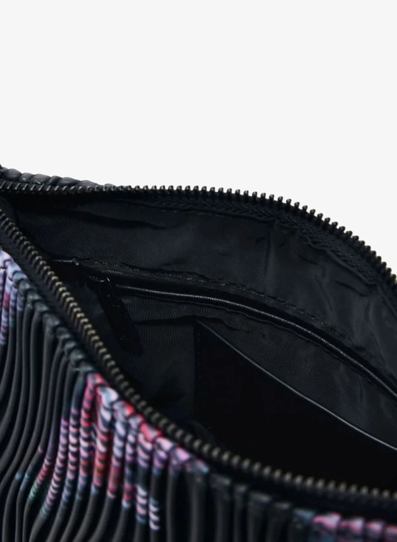DESIGUAL Black Medium Textured Bag for Women | Best Price UAE