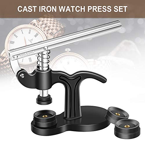 ONEBOM Watch Press Tool Set, Watch Repair Kit Professional with Everything, for Various Kinds of Watch (Watch Press Kit) - Image 2