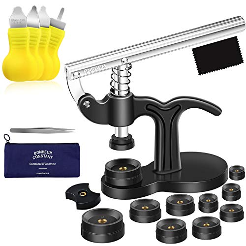 ONEBOM Watch Press Tool Set, Watch Repair Kit Professional with Everything, for Various Kinds of Watch (Watch Press Kit) - Image 1