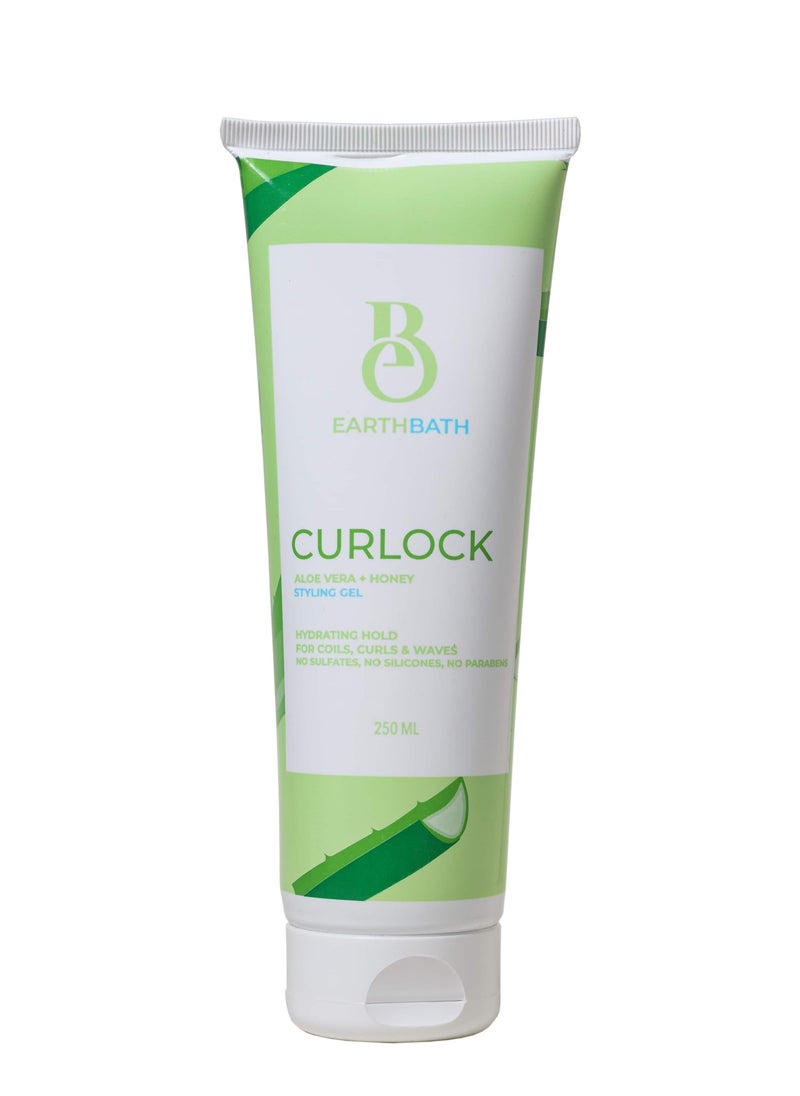 earthbath - Curlock Styling Gel  for curly and wavy hair - Image 1