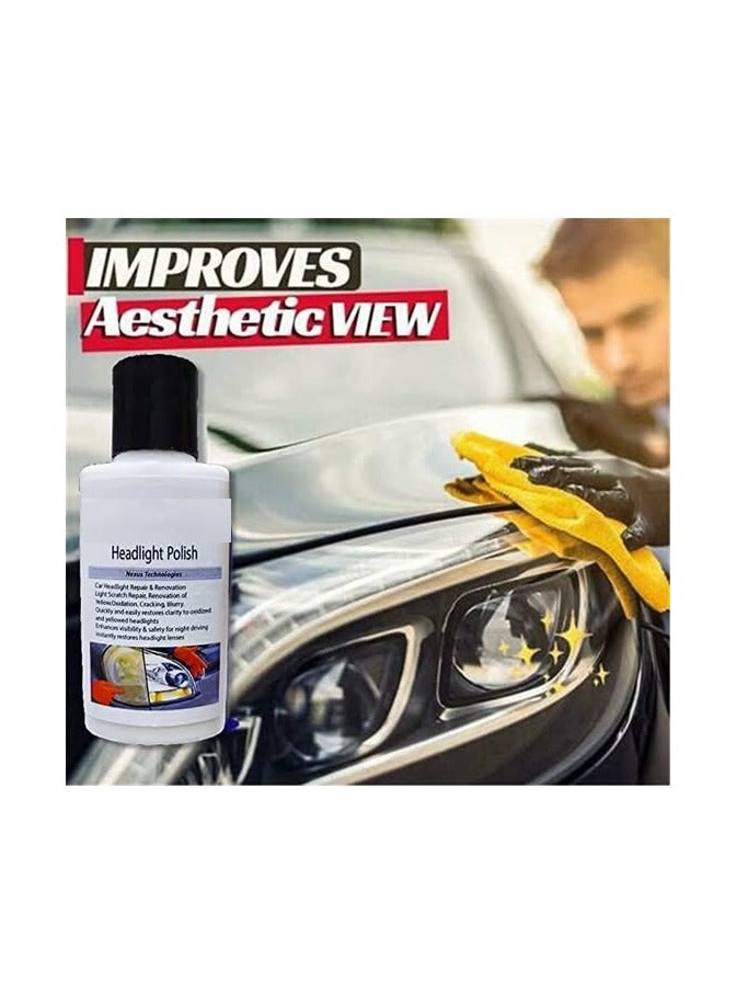 Generic Car headlight polish 
