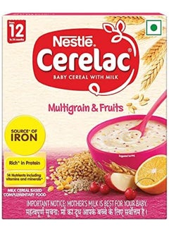 Nestle Nestlé CERELAC Baby Cereal with Milk - Multigrain and Fruits  - Image 1