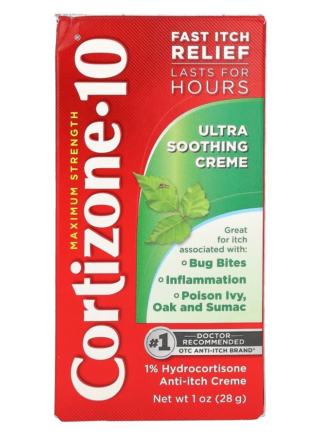 Maximum Strength Ultra Soothing Creme 1 oz (28 g)