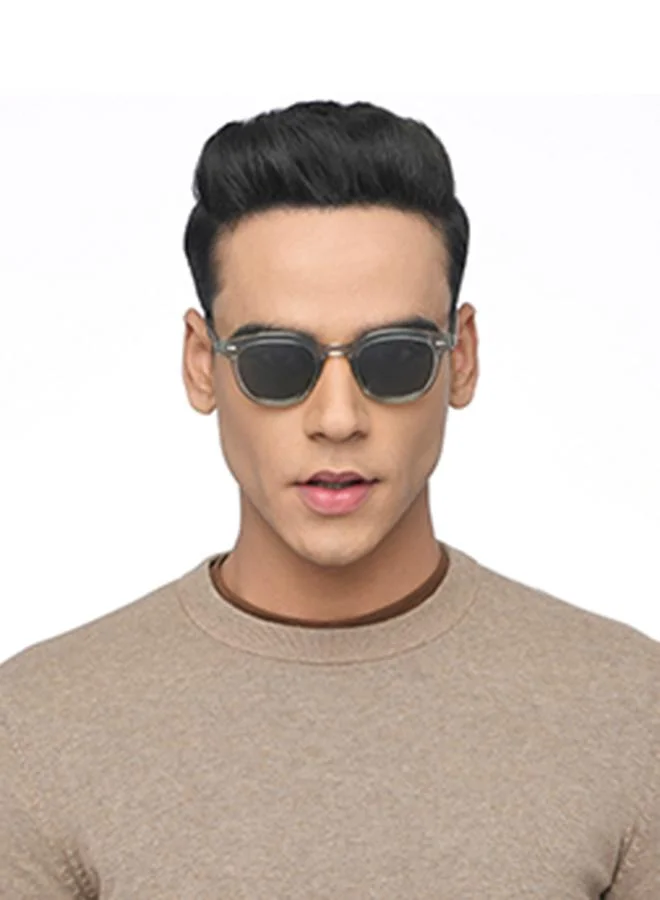 VINCENT CHASE Full Rim Round Classics Branded Latest And Stylish Sunglasses Polarized And 100% UV Protected Unisex Large VC S16751