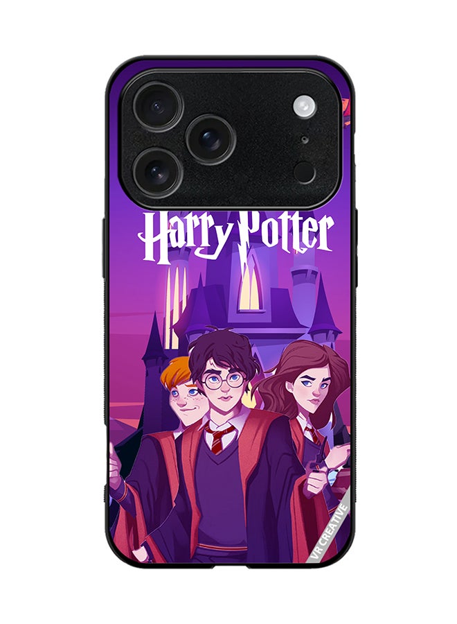 Protective Case Cover For Apple iPhone 17 Pro Harry Potter Design Multicolour