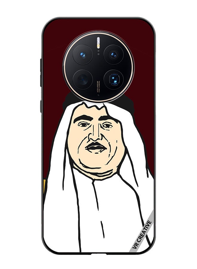 VR CREATIVE Protective Case Cover For Huawei Mate 50 Pro Sheikh Khalid Bin Mohammed Al Qasimi Design Multicolour - Image 1