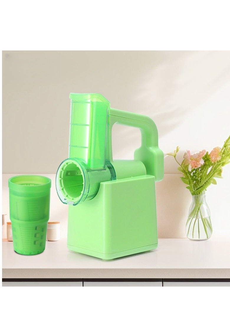 Electric Handheld Food Processor Household Multifunctional Drum Vegetable Cutting Tool  - Image 1