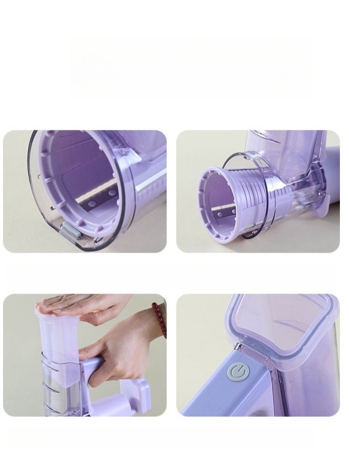Electric Handheld Food Processor Household Multifunctional Drum Vegetable Cutting Tool  - Image 3