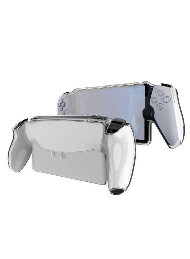 غطاء TPU لجهاز Sony PlayStation Portal شفاف - غطاء واقي كامل للحماية من السقوط، مقاوم للصدمات، مضاد للغبار، مقاوم للخدوش، مع قبضة مريحة - Image 1
