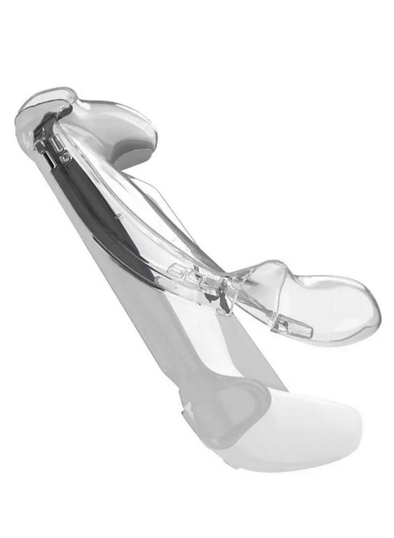 غطاء TPU لجهاز Sony PlayStation Portal شفاف - غطاء واقي كامل للحماية من السقوط، مقاوم للصدمات، مضاد للغبار، مقاوم للخدوش، مع قبضة مريحة - Image 4