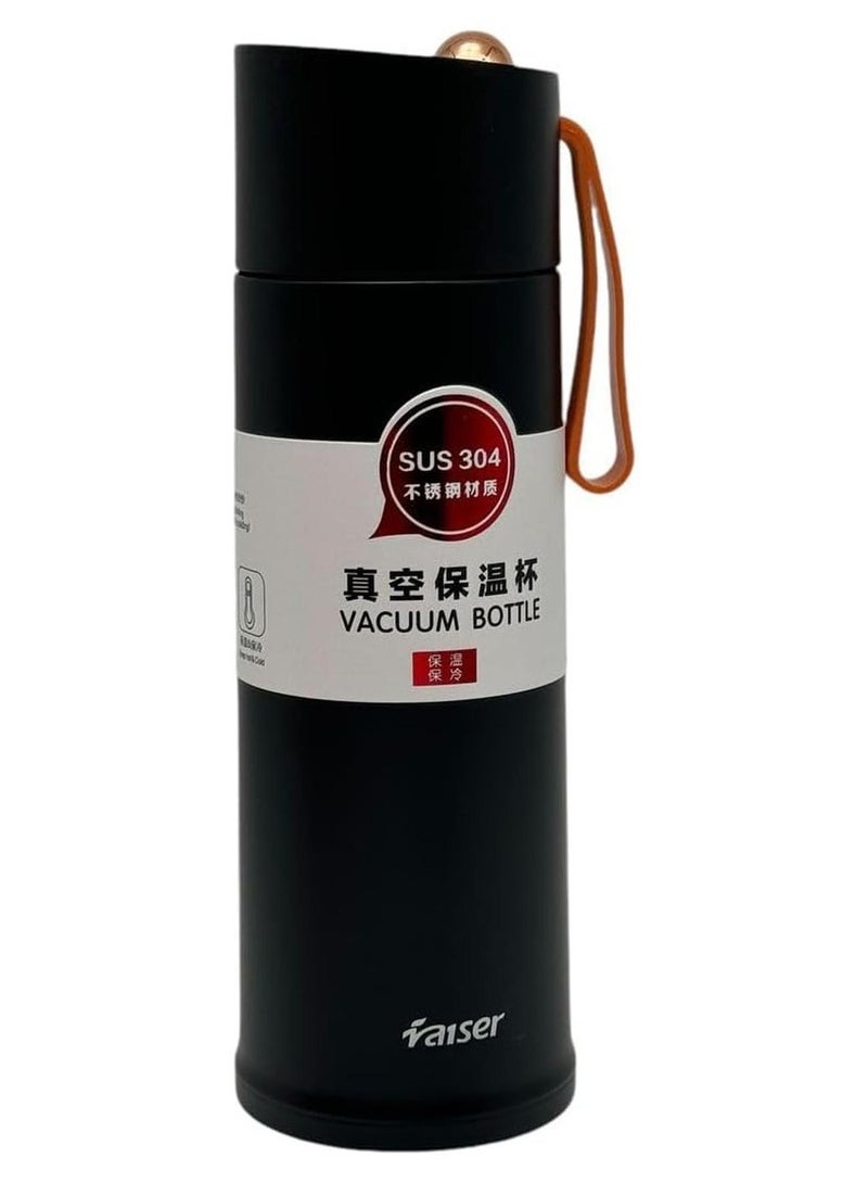 كيوشوب ترمس حراري يحافظ على حرارة وبردة مشروبك لساعات من كيوشوب®️تصميم أنيق350مل وحرارة تدوم الكوب المثالي لمشروبك المفضل للرحلات للعمل أو للمنزل يليق بمشروباتك - Image 1