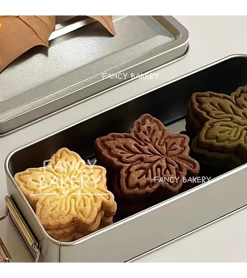 Maple Leaf L Cookie Mold 3D Realistic Baking Tool For Fondant Gingerbread - Image 5