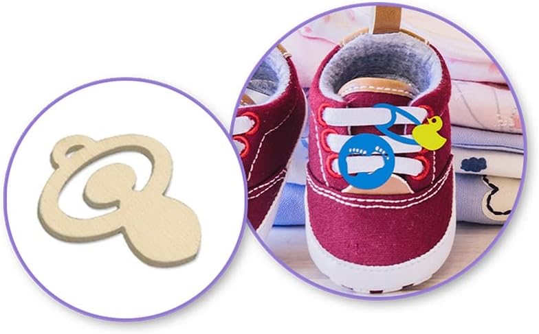 Forever in Time Mini Laser Cuts Wood Shape  Baby  Pram Rocking Horse Pacifier and More  45 Pieces  1 Across - Image 3