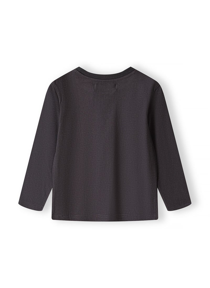 MINOTI Kids Long Sleeve Top with Front Print  - Image 2