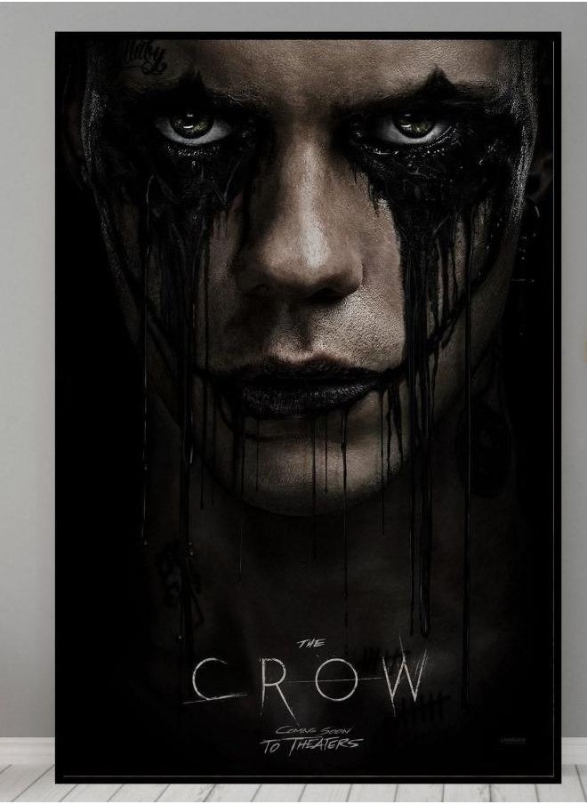 Generic - The Crow Movie Poster - High Quality Canvas Wall Art  - Room Decor - The Crow (2024) Poster Print for Gift - Image 1