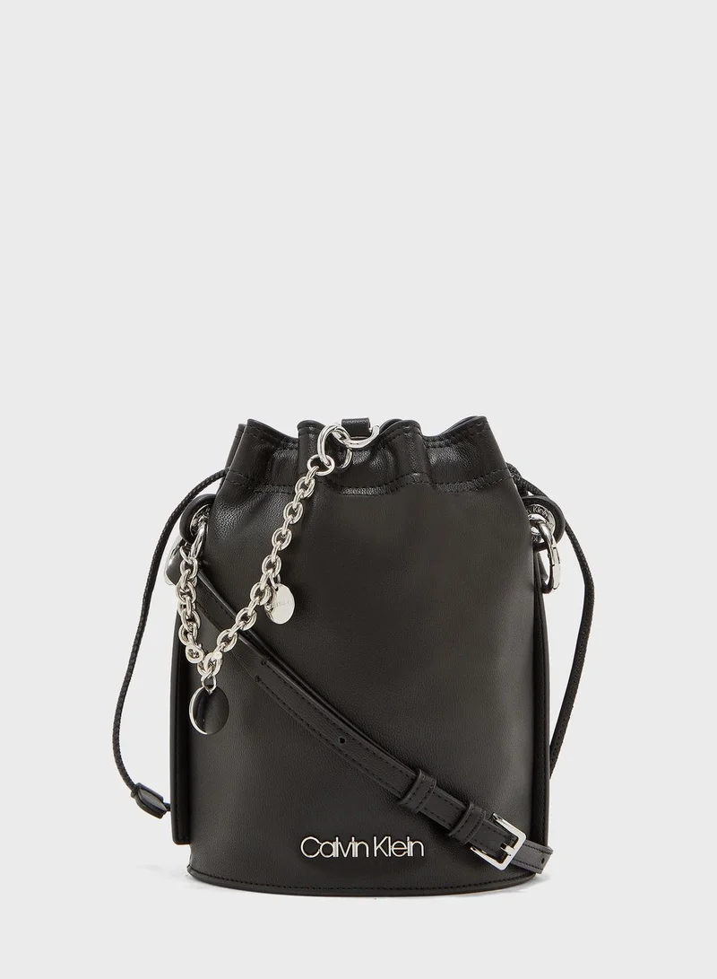 CALVIN KLEIN Chained Bucket Backpack