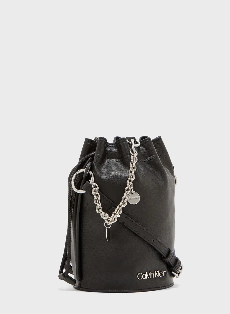 CALVIN KLEIN Chained Bucket Backpack