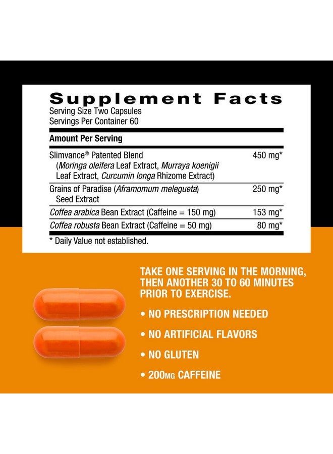 BodyDynamix Slimvance XP Metabolism Igniter, Botanical Diet Support, Advanced Thermogenic, Burn More Calories, Weight & Fat Loss, Energy, Focus, For Men & Women, Proven Ingredients & Caffeine, 120 Count, 30 Svg  - Image 5