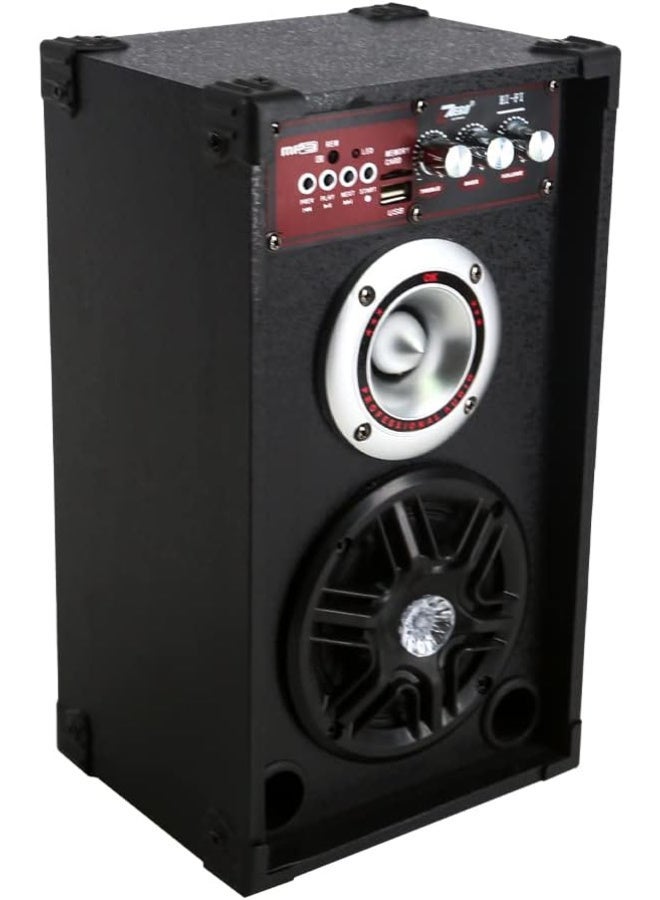 Zero 2 pieces subwoofer 4 inch with remote control contains a usb port, a memory card, bluetooth, audio input and an input to connect to the computer - Image 3