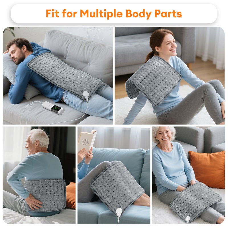Multifunctional Heating Pad for Waist Abdomen and Legs with Smart Temperature Control - Image 3