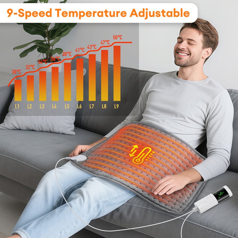 Multifunctional Heating Pad for Waist Abdomen and Legs with Smart Temperature Control - Image 2