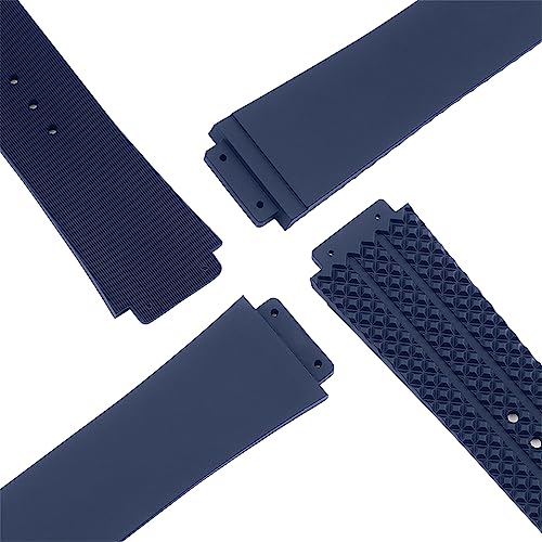 SANDEIN 25mm Watch Band Compatible with Big Bang Soft Silicone Rubber Replacement Watch Straps - Image 4