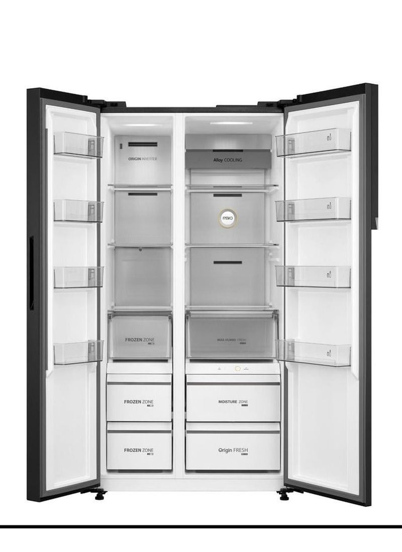Toshiba Side by Side  Refrigerator 623L GR-RS780WE-PGE(22)