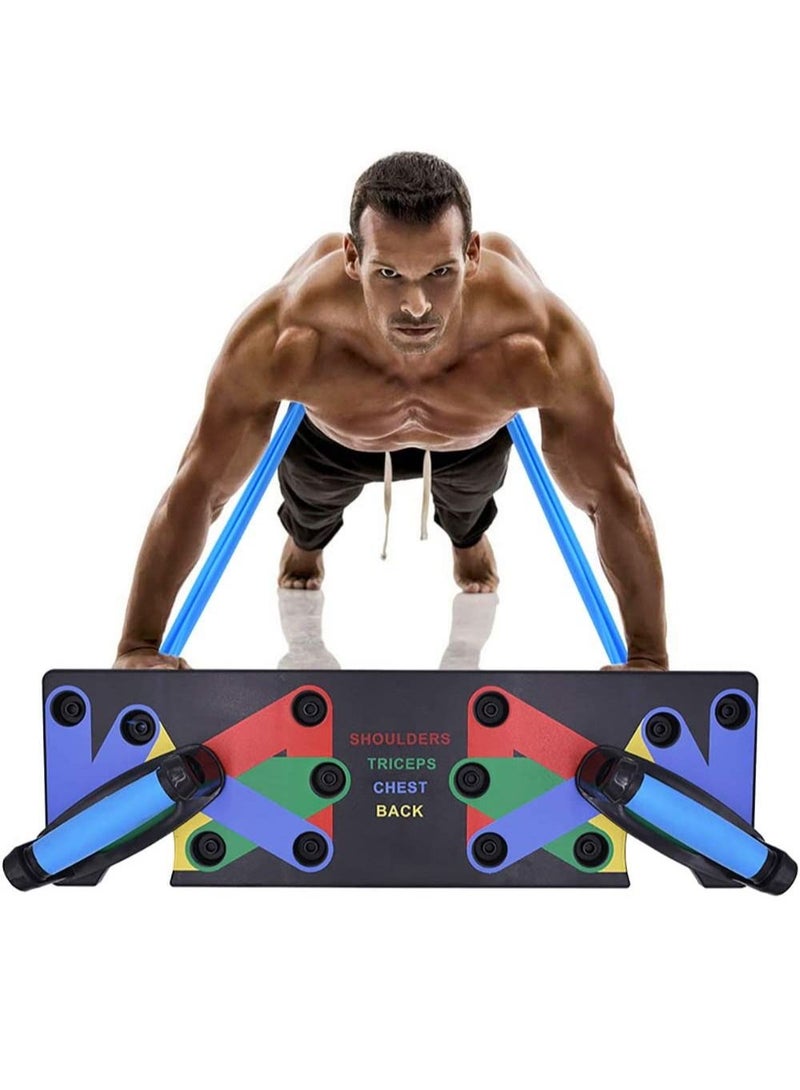 GENNEXT Push Up System Fitness Workout Training Gym Exercise Stands - Image 1