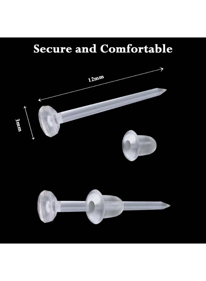 200PCS Plastic Earrings - Image 2