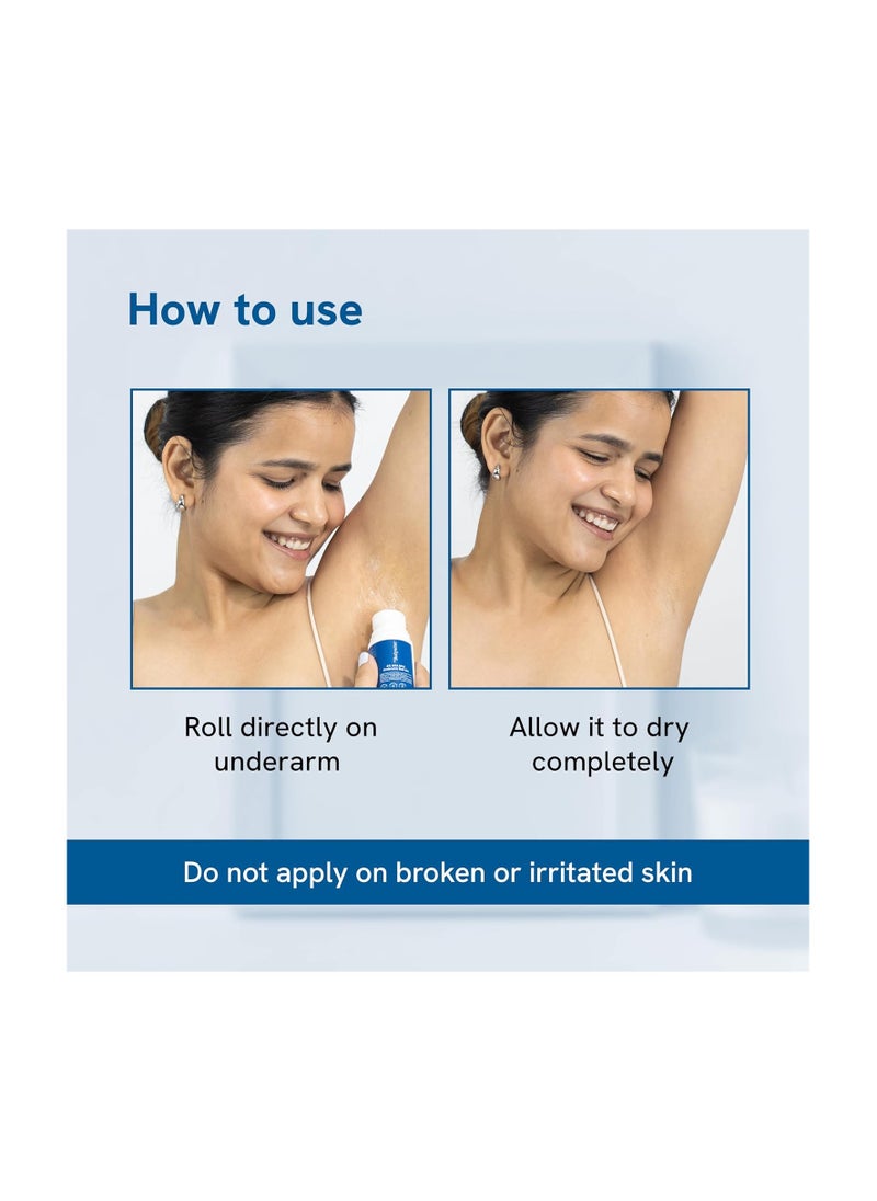 Be Bodywise - Be Bodywise 4% AHA BHA Underarm Roll On Deodorant | Watermelon Fragrance | With 1% Mandelic Acid, 2% Lactic Acid & Alpha Arbutin | Prevents Body Odour, Fades Pigmentation | 50ml - Image 1
