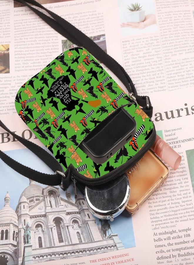 PLITI Wizard Movie Gift Witch Lover Gift I'll Get You My Pretty & Your Little Dog Too Witch Crossbody Bag For Fans (Pretty Dog ZCbag) - Image 3