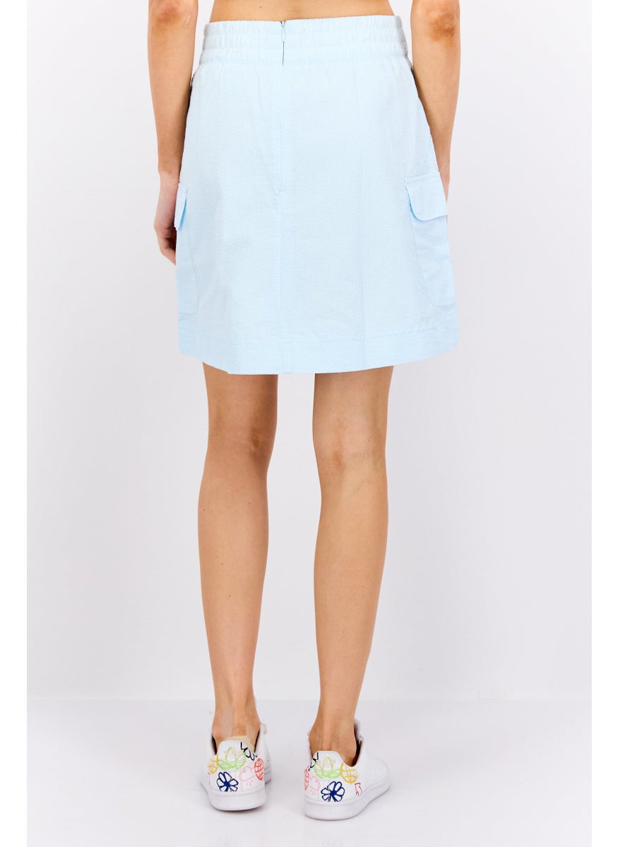 adidas Originals Women Sportswear Fit Outdoor Skirts, Light Blue  - Image 4
