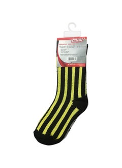 Justice League Batman Bamboo Cotton Sock - Printed (Pack Of 3) - Yellow/Grey/Black 5-8Y  - Image 2