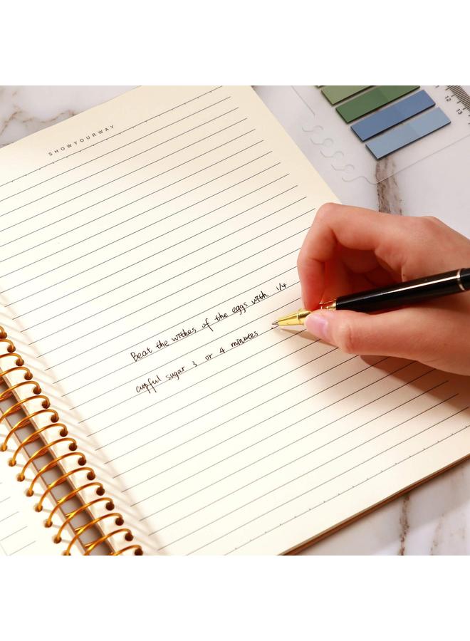 Bluejw Hardcover Spiral Coil Book 150 Sheet Office Meeting Notebook Loose-leaf Book Diary Composition Text School Supplies - Image 5