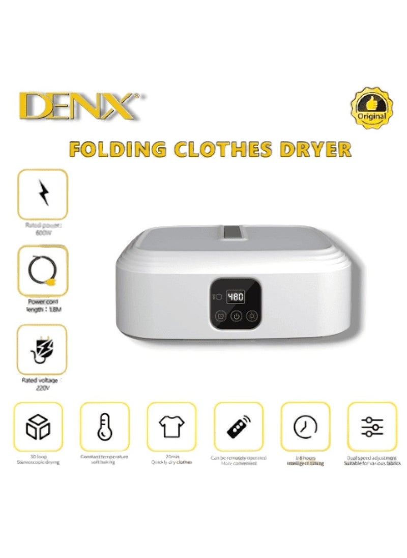 Denx Folding Clothes Dryer - Quick And Portable Solution For Drying Clothes Anywhere - Image 1