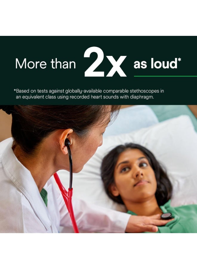 3M Littmann Cardiology IV Diagnostic Stethoscope – Limited Edition, Red Tube, 27 Inch (6182) - Image 5