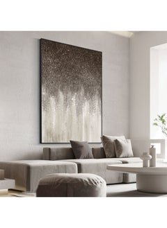 LIMOS Modern Poster Design Art Panel with Metal Frame Scandinavian Poster Wall Picture Interior Oil Painting  - Image 1
