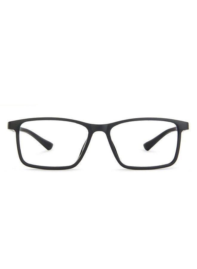 LENSKART BLU | Zero Power Blue Cut Computer Glasses | Gaming Glasses | Anti Glare, Lightweight & Blocks Harmful Rays | UV Protection Specs | Men & Women | Medium | LB E13738 - Image 1