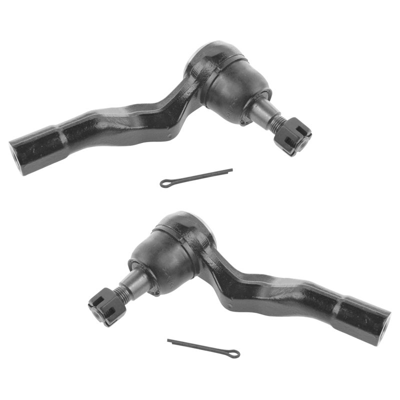 TRQ Front Outer Tie Rod Set Compatible with 20032007 INFINITI G35 20032009 Nissan 350Z