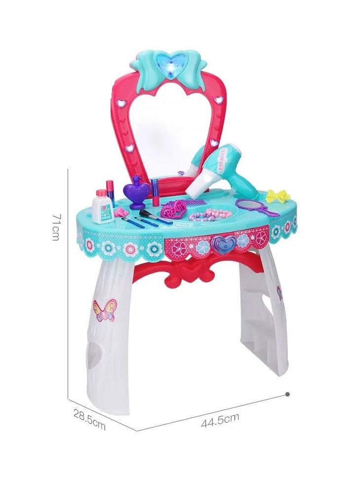 BOWA Cosmetic Table Toys Play Beauty Kids Dresser Pretend Make up - Image 3