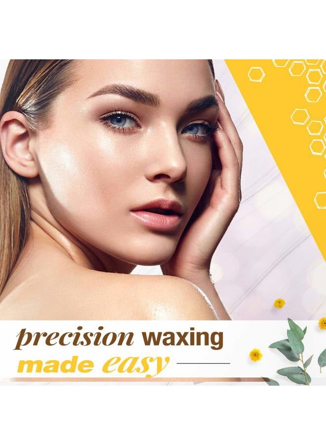 GiGi Wooden Wax Sticks - Fine & Petite Applicator Waxing Spatulas for Eyebrow, Facial, and Precision Hair Removal, 100 Count Each - Image 2