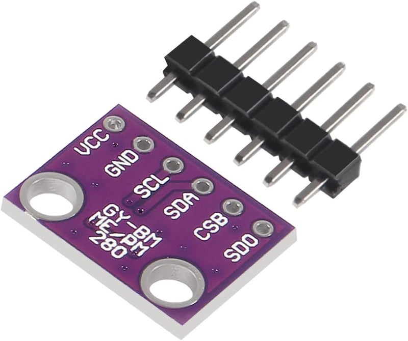 AITIAO 10Pcs BMP280 3.3V Atmospheric Pressure Sensor Module High Precision Digital Atmospheric Barometric Pressure Sensor GY-BMP280-3.3 Temperature Sensor Module - Image 2