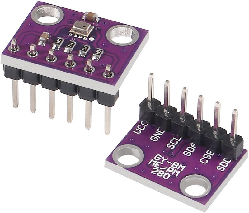 AITIAO 10Pcs BMP280 3.3V Atmospheric Pressure Sensor Module High Precision Digital Atmospheric Barometric Pressure Sensor GY-BMP280-3.3 Temperature Sensor Module - Image 3