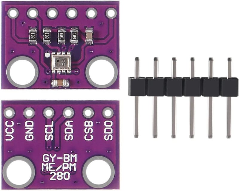 AITIAO 10Pcs BMP280 3.3V Atmospheric Pressure Sensor Module High Precision Digital Atmospheric Barometric Pressure Sensor GY-BMP280-3.3 Temperature Sensor Module - Image 4