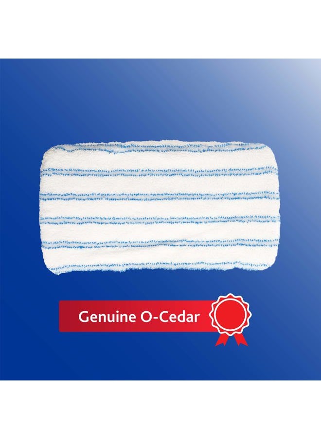 o cedar Hardwood Floor 'N More Microfiber Mop Refill,Blue/White - Image 2